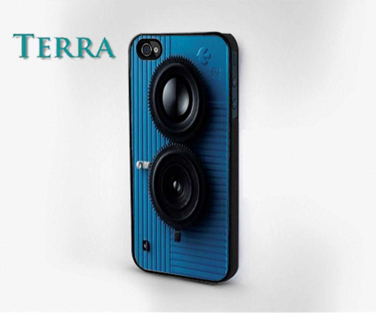 Blue Camera - Iphone 5 Cases Cool Iphone Cases- Cool Iphone Cases- - - Case- Iphone 4, Iphone 4s